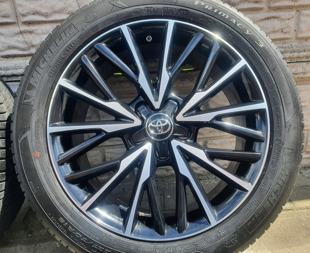 toyota chr ruedas verano 225/50r18 sensores michelin