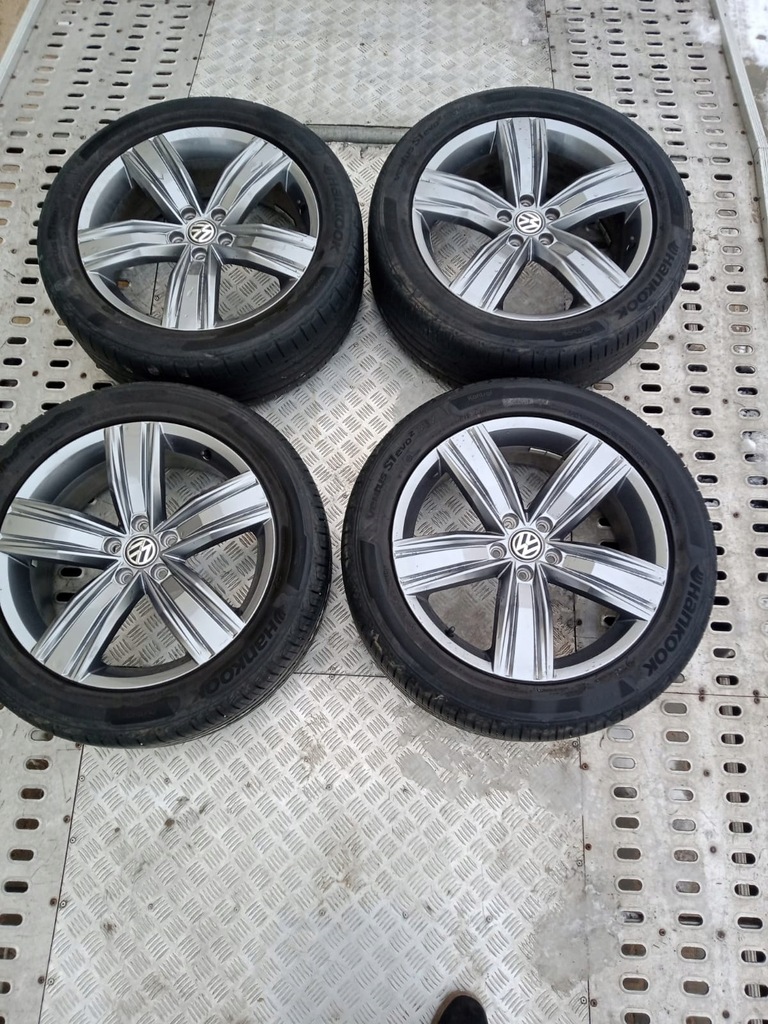 tiguan ii 5na llantas de aluminio ruedas neumáticos 19  pulgadas