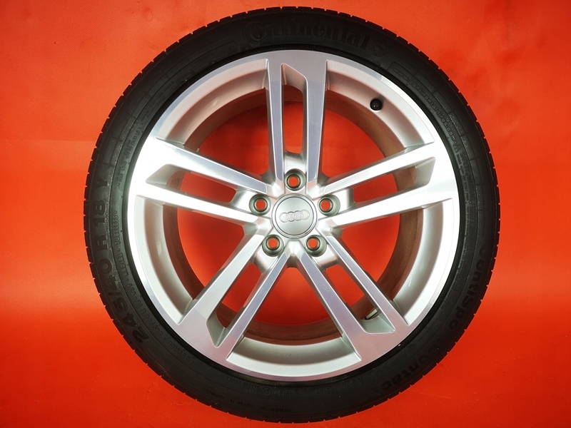 audi, tt 8s ruedas  llanta de aluminio  245/40 r18 continental 49km