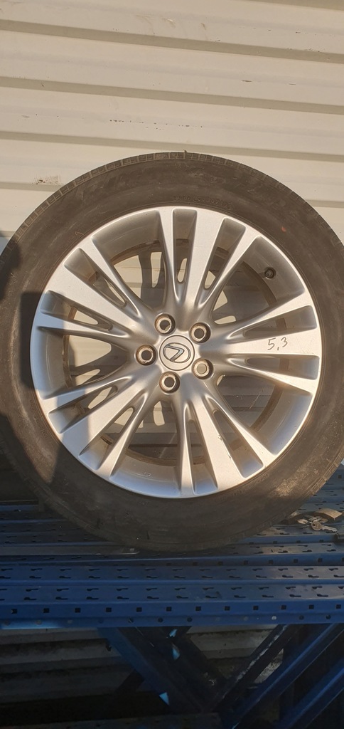  ruedas ,llantas lexus rx350 450 235/55/r19 kpl.5 unidades.