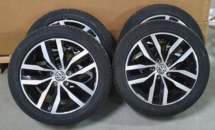 llantas de aluminio neumáticos 225/45/17 golf/ 7 madrid verano ideał