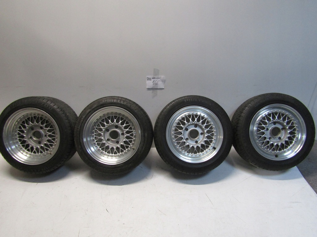ruedas llantas 16" porsche bbs rs131 rs057 5x130