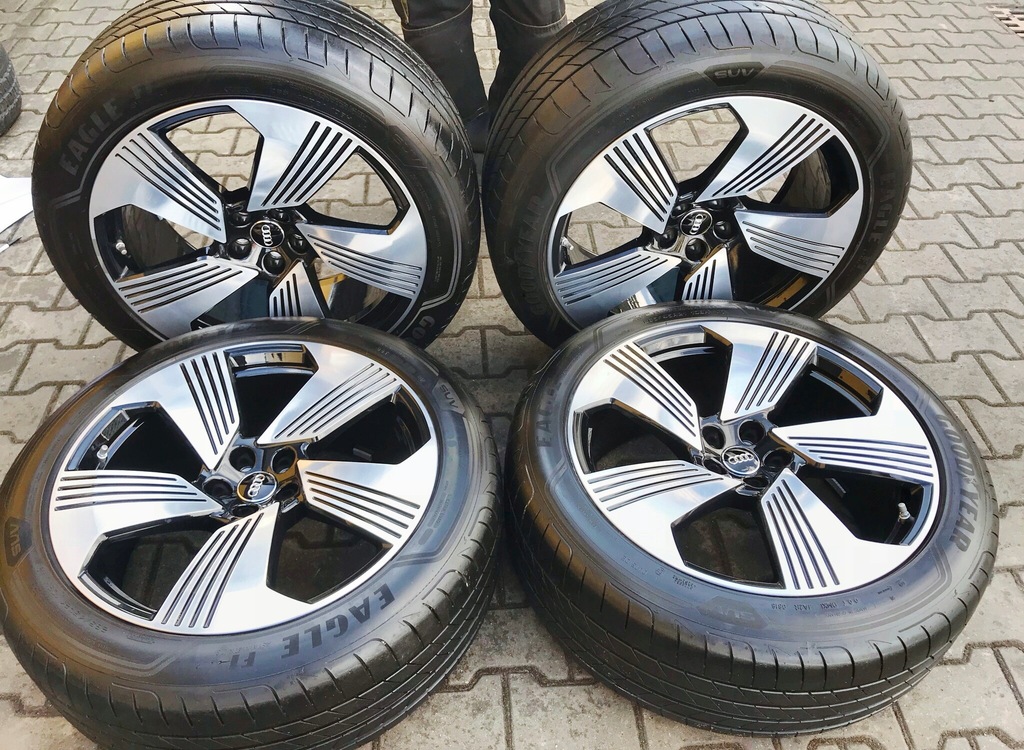4x ruedas verano oe audi, e-tron q8 q7 265/45r21 4ke