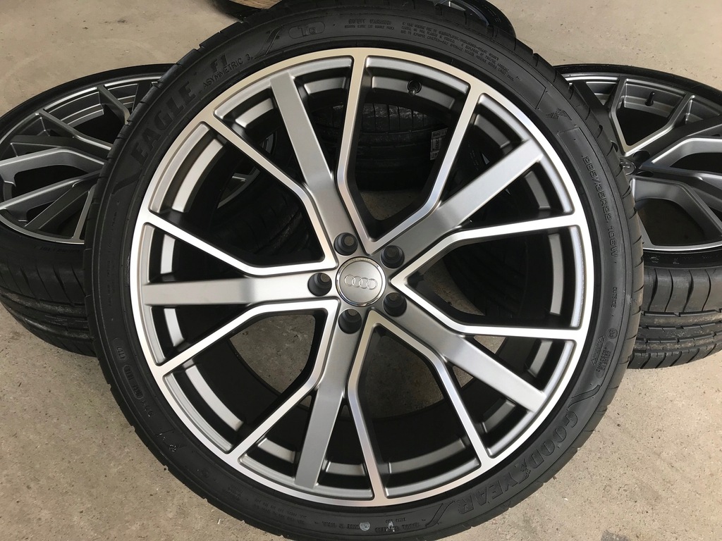 llantas ruedas audi, sq7 q7 22 entero 4m nuevo modelo invierno