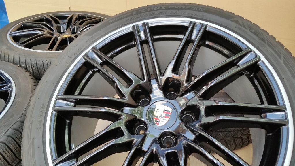 porsche cayenne, 7p5 llantas 21 neumáticos gts llanta