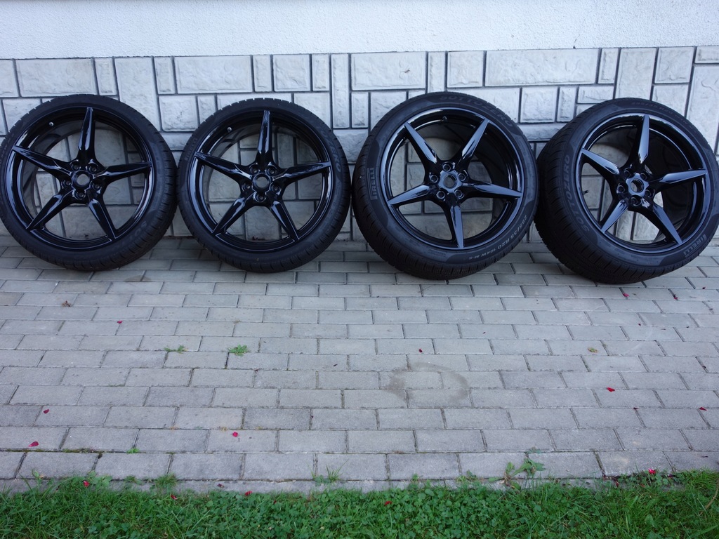 ruedas invierno ferrari pinza chamulcowy frente 20'' llantas oem pirelli 2018r