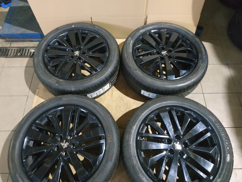 peuget 3008 ruedas de aluminio con neumatico verano (236ad)