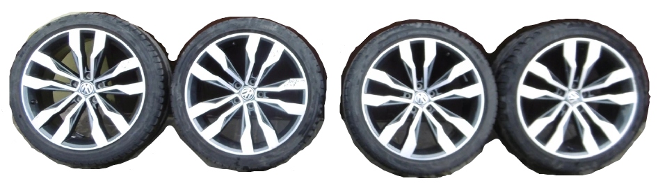 ruedas llantas 8j 19'' et47 vw, t-roc r-line