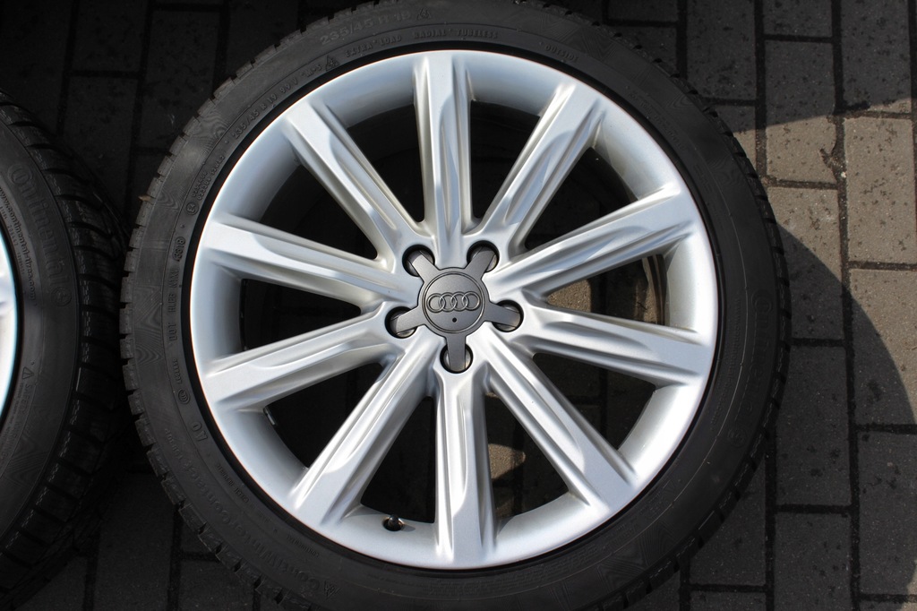 original audi, a7 19'' 5x112 et26 conti 235/45 8mm invierno
