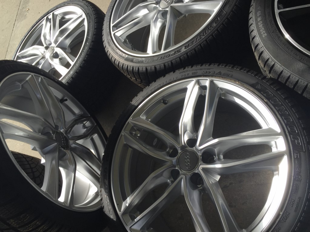llantas ruedas audi, a6 a7 q3 4g 235 45 19 rs invierno