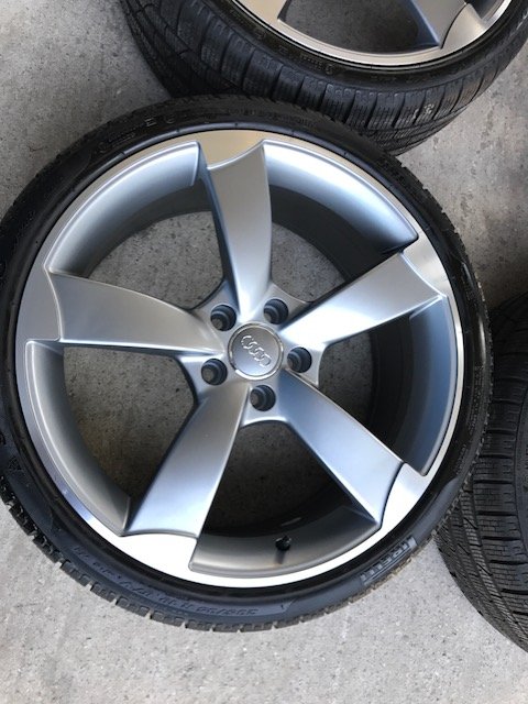 llantas ruedas audi, a3 a4 235 35 19 como nuevos invierno invierno