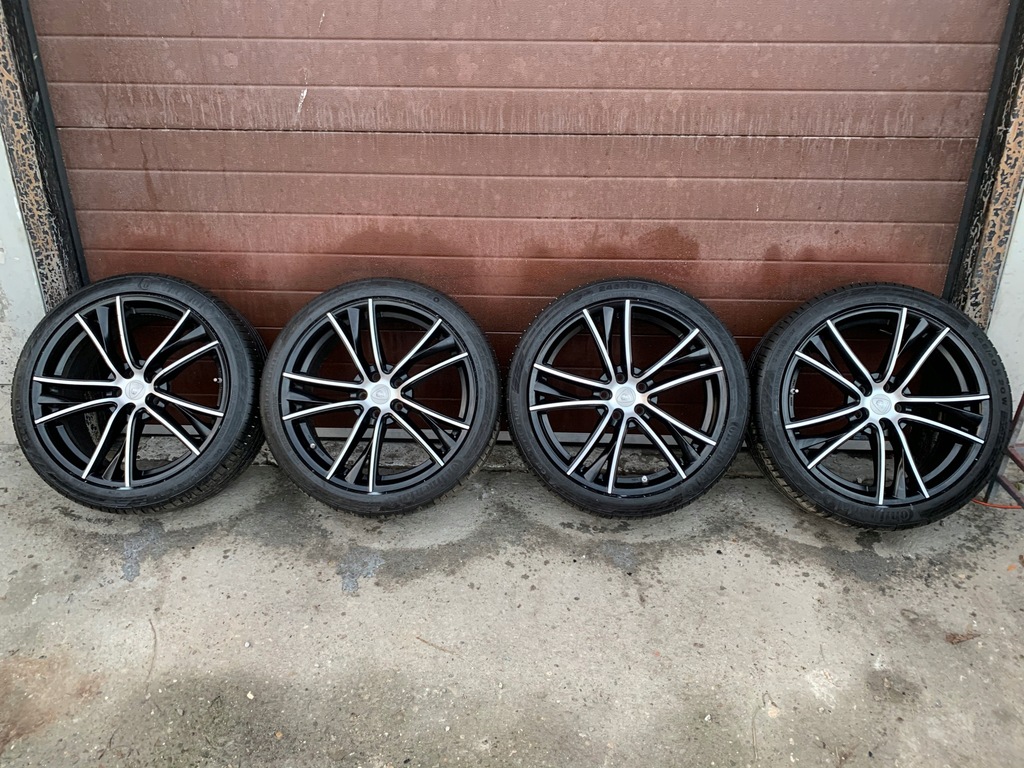 20”aluett 5x114,3 neumáticos 245/40r20 continental