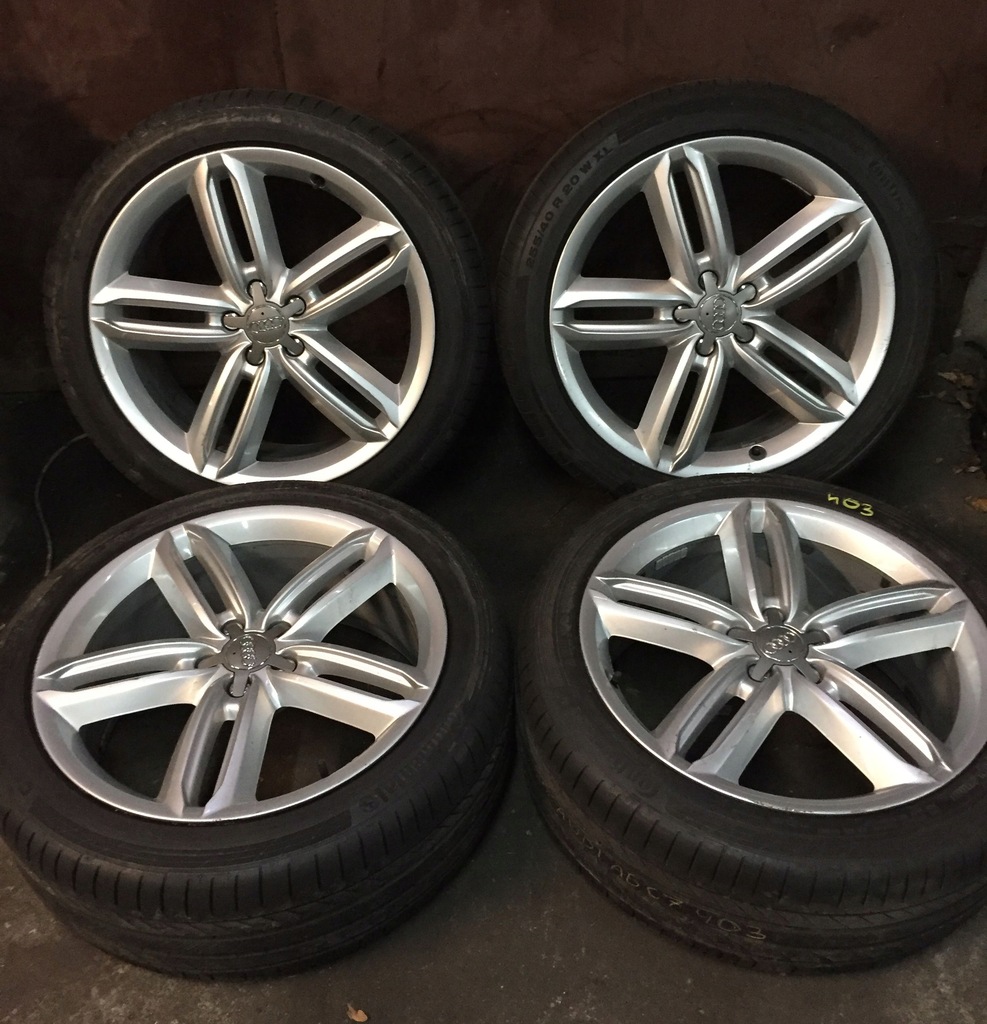 audi, a6 c7 4g allroad, ruedas llantas 20'' verano (403)